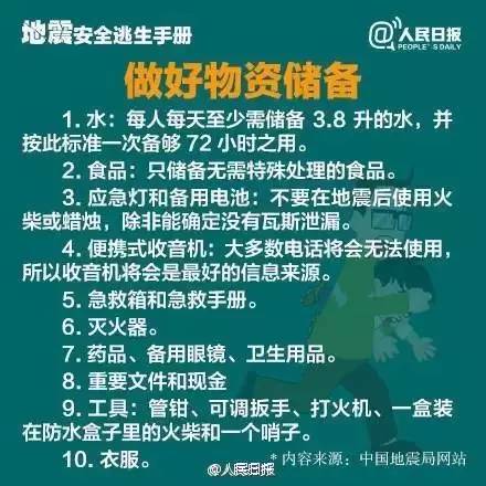 地震后我们能够些做什么？