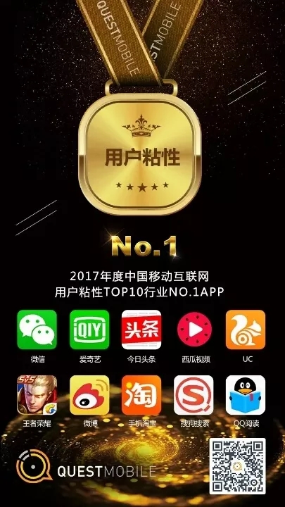 QuestMobile 2017年中国移动互联网年度报告