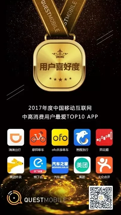 QuestMobile 2017年中国移动互联网年度报告
